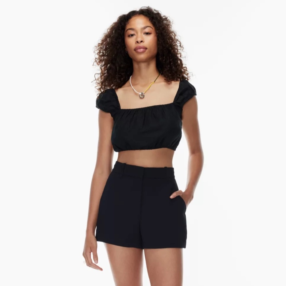 Aritzia Wilfred Black Anthem Shorts size 2